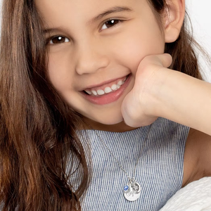 Nouveau 925 bijoux en argent Sterling bricolage perles pendentif breloques conception initiale collier pour enfants personnalisé pour les filles - Product Image 2