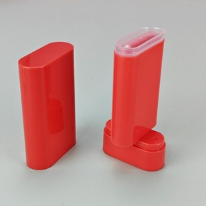Hot Sale Customized 20g Round Oval Deodorant Stick Container <b>Plastic</b> Lip Balm <b>Tube</b> Container - Product Image 3