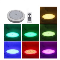 Vente en gros de lampes LED submersibles pour piscine 24W IP68 12V, lumière LED sous-marine RGB, lampe LED pour piscine, spa, hôtel