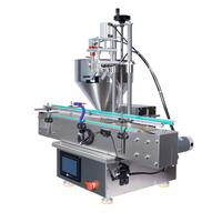 Ligne de production complète pour petites entreprises, machine de remplissage automatique de haute précision pour liquides et pâtes, jus