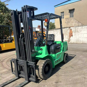 Mini Montacargas Apilador Japonés de Alta Calidad, 1.5 Toneladas, 2 Toneladas, 3 Toneladas, 3.5 Toneladas, Motor Diésel, Usado - Product Image 1