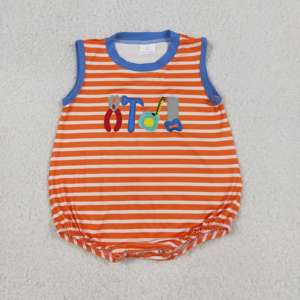 RTS Boutique Ropa para Bebés Niños, Pelele Burbuja Casual con Bordado de Caja de Herramientas, Venta al por Mayor, Body para Recién Nacidos - Product Image 2