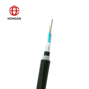 12f 24f 36 F Single Mode G652d Outdoor Fiber Optic Cable Gyta53 With Steel Tape Armor