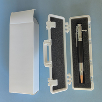 Boîte de rangement étanche en plastique solide, camouflage blanc-vert, étui tactique pour stylo, étui pour fusil, boîtes pour stylo à action à ressort
