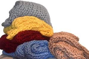 Chunky Knit Blanket Chenille <strong>Throw</strong> <strong>Large</strong> Soft Knit <strong>Throw</strong> Blanket Cozy and Bulky Blankets and <strong>Throws</strong> for <strong>Sofa</strong>, Couch or Bed - Product Image 2