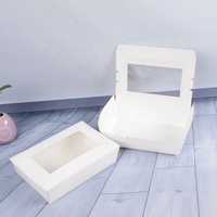 ZJPACK Emballage recyclable Boîte à nourriture Boîte à pizza imprimée personnalisée Emballage de stockage des aliments Paquet de boîtes alimentaires en papier kraft