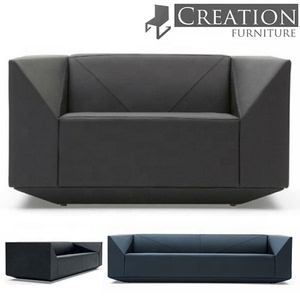 Sofá <span class=keywords><strong>de</strong></span> Esquina Chesterfield Contemporáneo <span class=keywords><strong>de</strong></span> Cuero <span class=keywords><strong>de</strong></span> Tres Plazas para <span class=keywords><strong>Oficina</strong></span>, Hogar, Sala <span class=keywords><strong>de</strong></span> Estar, Hoteles y Áreas <span class=keywords><strong>de</strong></span> Recepción - Metal Resistente - Product Image 3