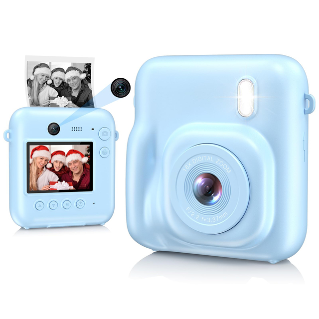 Wholesale 1080P Educational Instant Print Camera for Schools FCC Certified Toys Camera for Boys Girls Thermal Printing TF Card