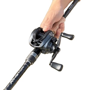 <span class=keywords><strong>Moulinet</strong></span> de pêche à lancer DC en métal et nylon avec frein électronique, anti-explosion de ligne, pour lancer longue distance - Product Image 1