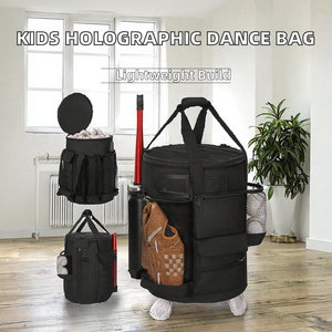 Bolsa de Baile de Ballet para Niñas, de Nailon, 30-40L, Holográfica, Ligera, Impermeable, para Accesorios de Danza - Product Image 2