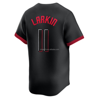Camiseta de Béisbol Bordada al por Mayor de los Cincinnati Red USA # 44 Elly De La Cruz # 11 Barry Larkin # 7 Prendas Deportivas de Softbol Spencer Steer