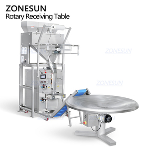 ZONESUN ZS-LP1200L Automatic Stainless Steel Rotary Accumulation Table Sorting <b>Machine</b> for Food <b>Processing</b> Packing <b>Machine</b> - Product Image 5
