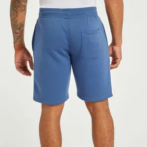 מכנסי זיעה קצרים לגברים מכנסי ריצה מכותנה אורגנית לגברים בגדי קיץ קצרים בהתאמה אישית עם מכנסי זיעה קצרים לגברים עם כיס