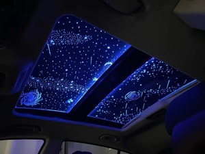 Mặt Trời Bảo Vệ Và Bảo Vệ UV Đôi Cửa Trời Xe Toàn Cảnh Cửa Trời Đầy Sao Bầu Trời Phim Thích Hợp Cho Audi - Product Image 3