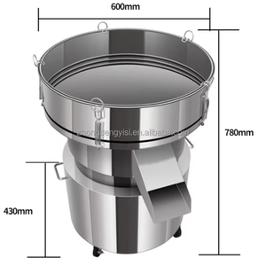 High Efficiency <b>Small</b> Electric Powder <b>Sieve</b> Machine All Stainless Steel Vibrating Separator for Flour Separation Equipment - Product Image 6