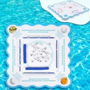 Tapis de Mahjong Pliable Portable en Mousse EVA Personnalisé XFL avec Logo Imprimé, Résistant à l'Eau, Style Américain, Durable pour Utilisation au Bord de la Piscine - Product Image 3