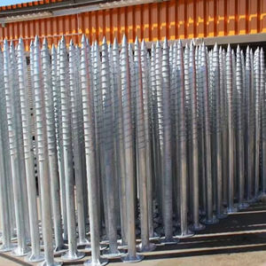 Bon prix, utilisation, installation du système de montage sur <span class=keywords><strong>poteau</strong></span> à vis dans la <span class=keywords><strong>fixation</strong></span> du panneau solaire et du système de montage de pieux en spirale - Product Image 2