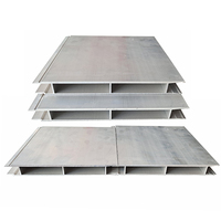 Profil en aluminium de plat d'extrusion de Tslot, profils en aluminium pour des rampes