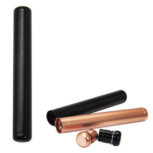 Aluminum Storage Tube, Flared Metal Aluminum Tube, Moisture-proof Shockproof Sealed Tube - Product Image 2