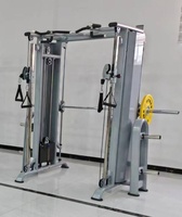 Machine Smith multifonctionnelle commerciale Câble de gymnastique Crossover Multi Smith Trainer Power Rack Smith Machine