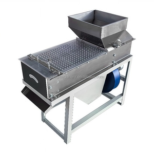 Venta caliente de acero inoxidable multifuncional utilizado en la industria de cultivos agrícolas máquina peladora de piel peladora de maní tostado de maíz - Product Image 5