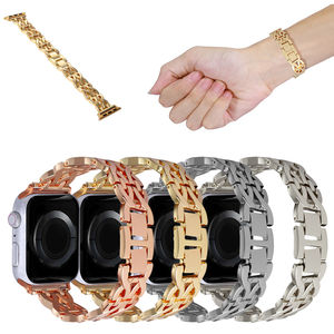 Nouveau design <span class=keywords><strong>Bracelet</strong></span> diamant en métal pour <span class=keywords><strong>Apple</strong></span> <span class=keywords><strong>Watch</strong></span> Series 45678 42mm 41mm <span class=keywords><strong>S8</strong></span> Ultra 49mm 38mm 45mm <span class=keywords><strong>Bracelet</strong></span> de montre en alliage de valeur de luxe - Product Image 1