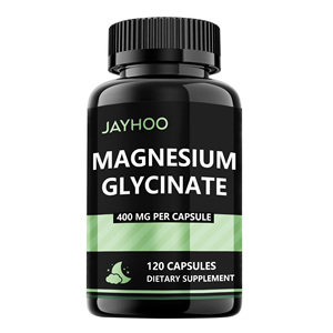Suplemento de glicinato de magnesio para adultos 120 cápsulas veganas que apoyan el sistema nervioso mejora la calidad del sueño no para mujeres embarazadas - Product Image 1