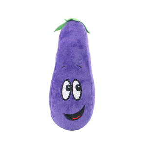Fabricant de légumes en peluche fruits en peluche jouets pour animaux de compagnie en forme de fraise chien jouets grinçants - Product Image 6