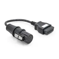 16Pin OBD1 zu OBD2 OBD 2 Can Clip Connector Diagnose kabel Für Renault Iveco