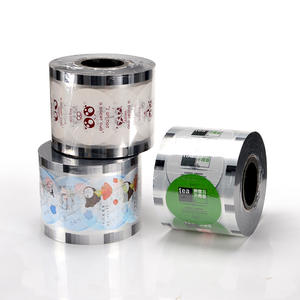 Película de Sellado para Té con Leche, Papel y Plástico de Doble Uso, LOGO Personalizado, Vasos de Papel y Plástico, Tienda de Té con Leche, Calibre 90/95, Comercial - Product Image 5