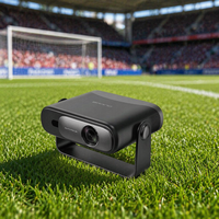 Mini projecteur LCD intelligent B12 pour cinéma maison avec applications intégrées, compatible avec PS5, pour les matchs de football