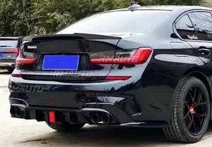 Aileron de coffre arrière de voiture style M4 pour BMW Série 3 G20 2020-2023 - Pièce de modification et accessoire automobile - Product Image 3