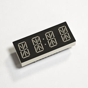 Affichage LED à 14 segments rouge à 4 chiffres de 0,54 pouce Haute définition Anti-interférence Écran numérique Distributeur automatique intelligent et kiosque - Product Image 1