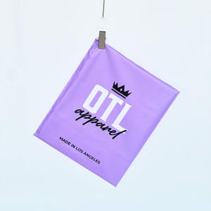 Hot Sale Matte Colorful Express Bag With Shiny Gold logo Bubble Bag Eco Poly Mailer Packaging Shipping Bag for Cloth Shoe Box - Product Image 4