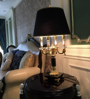 Lampe de bureau et de table de chevet moderne de luxe de haute qualité prix d'usine pour l'hôtel et le salon