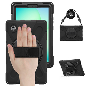 Custodia Rigida Antiurto in Silicone con Tracolla per Samsung <span class=keywords><strong>Galaxy</strong></span> <span class=keywords><strong>Tablet</strong></span> A11 8.7 Cover e Custodie per <span class=keywords><strong>Tablet</strong></span> - Product Image 5