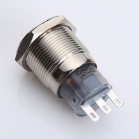ONPOW 19Mm Interrupteur marche/arrêt (Las1-Agqpf-S) Ce, Rohs