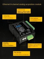 Módulo de Adquisición de Datos de Entrada Analógica de 16 bits, 4-20 mA a RS485 Ethernet, Alta Precisión, ModbusTCP