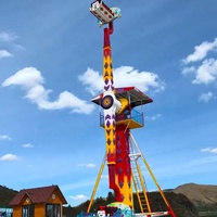 Manège Booster pour 16 Personnes, Super Booster pour Parcs d'Attractions, Certifié CE ISO