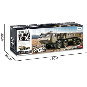 Xe tải quân sự mô phỏng điều khiển từ xa bằng kim loại tỷ lệ 1/12 M977 HG <span class=keywords><strong>8X8</strong></span> leo núi <span class=keywords><strong>RC</strong></span> HG P801 - Product Image 6