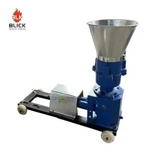 BLK125 BLK210 Small manual Feed Processing Machines granulator machine feed pellet machine