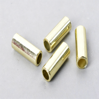 Embout de cordon en métal couleur laiton, embouts creux pour cordons de sweat-shirts, pantalons et accessoires vestimentaires