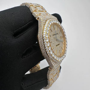 Reloj de Moissanita VVS que Pasa el Probador Estilo Hip Hop Iced Out para Hombre Reloj Mecánico Automático de Lujo - Product Image 2