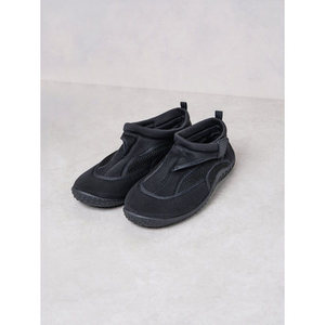 Chaussures Aqua pieds nus noires 265 ~ 275mm avec caractéristiques printemps/été imperméables respirantes-matériau de la semelle intérieure maille en caoutchouc plastique EVA - Product Image 1