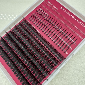 12 Rows Hybrid Volume Eyelash Extension <b>Kit</b> 3D 5D 0.07mm Synthetic Hair <b>Lashes</b> - Product Image 6