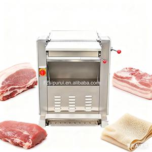 Máquina automática para pelar la cabeza del vientre del cerdo, pelador de piel de res, pelador de piel de carne, máquina rebanadora fina de carne, <span class=keywords><strong>precio</strong></span> rebanadora - Product Image 5