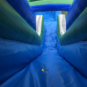 Thương mại PVC đôi trượt thư bị trả lại nhà Jumper bouncy lâu đài lớn trượt nước hồ bơi trượt nước Inflatable - Product Image 6