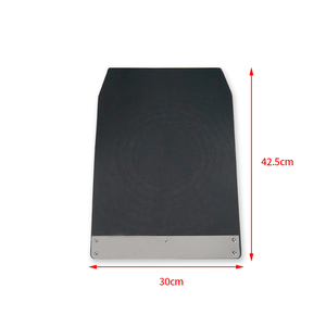 Juego <span class=keywords><strong>de</strong></span> 2 Guardabarros Universales Negros, Rojos, Amarillos y Azules para Camiones y Remolques - Product Image 2