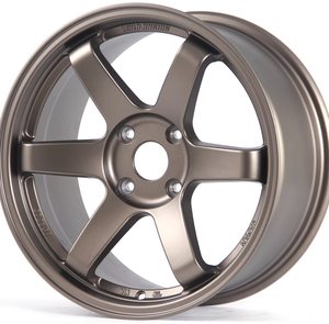 ล้อแม็กซ์ Sera Flrocky JDM Style ขนาด 14 15 16 17 18 19 20 นิ้ว 4 5 8 รู สำหรับรถยนต์นั่งส่วนบุคคล ขอบเว้า ทำจากอลูมิเนียม สำหรับ <span class=keywords><strong>TE37</strong></span> - Product Image 1