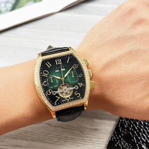 Montre automatique mécanique de luxe de haute qualité, originale, de qualité supérieure, en acier inoxydable, avec fonction calendrier, Pateks - Product Image 2